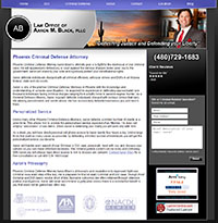 Aaron Black Law Website