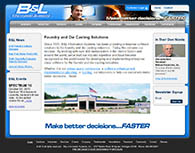 Web site design for B&L Information Systems