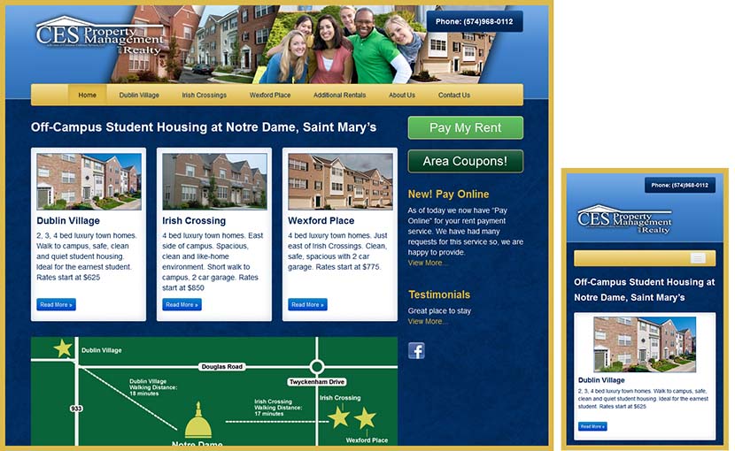 Responsive Web Design for Property Management Websites